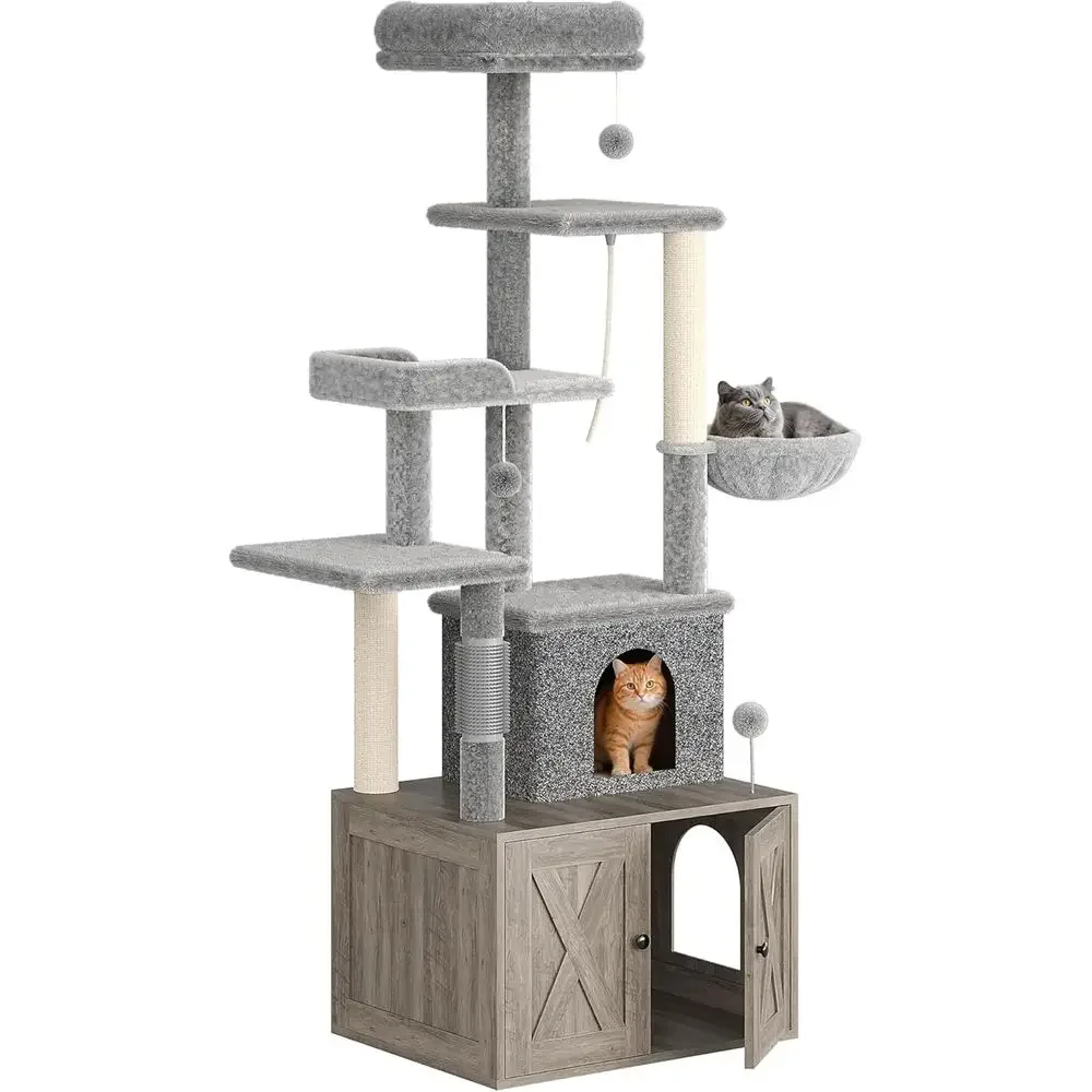 Cat Scratching Post - Большой многоуровневый игровой комплекс для кошек
