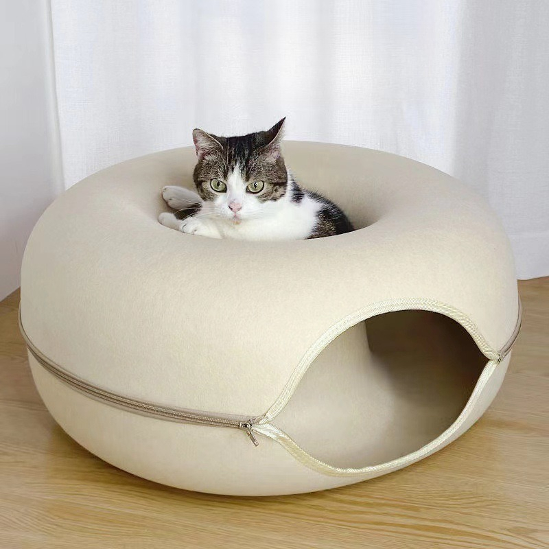 Pet Supplies Delivery - Минималистичная расслабляющая лежанка-гнездо для животных, интересная