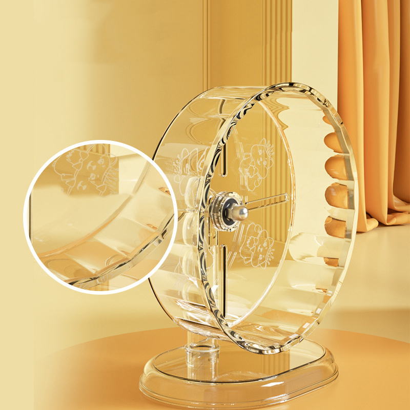Hamster Cage Wheel - Клетка для хомяка, акриловая прозрачная противоскользящая