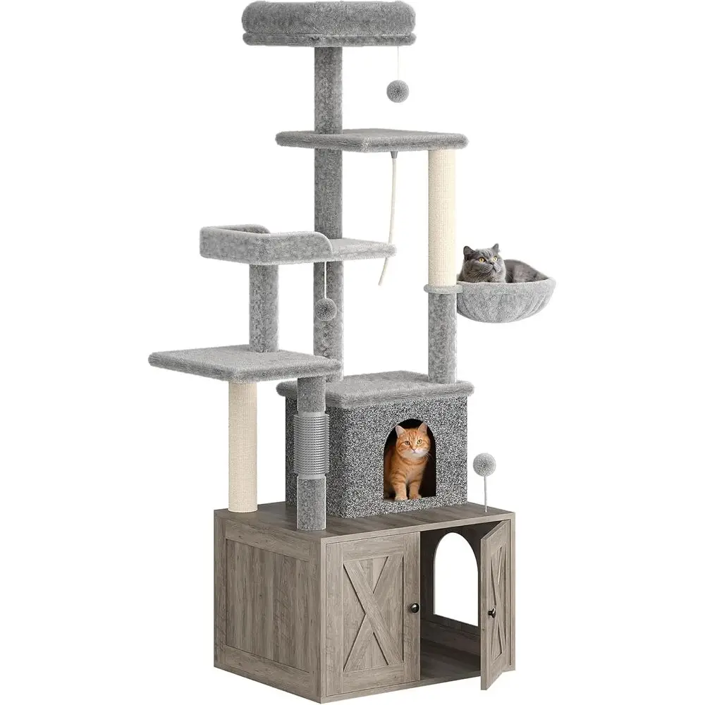 Cat Scratching Post - Большой многоуровневый игровой комплекс для кошек