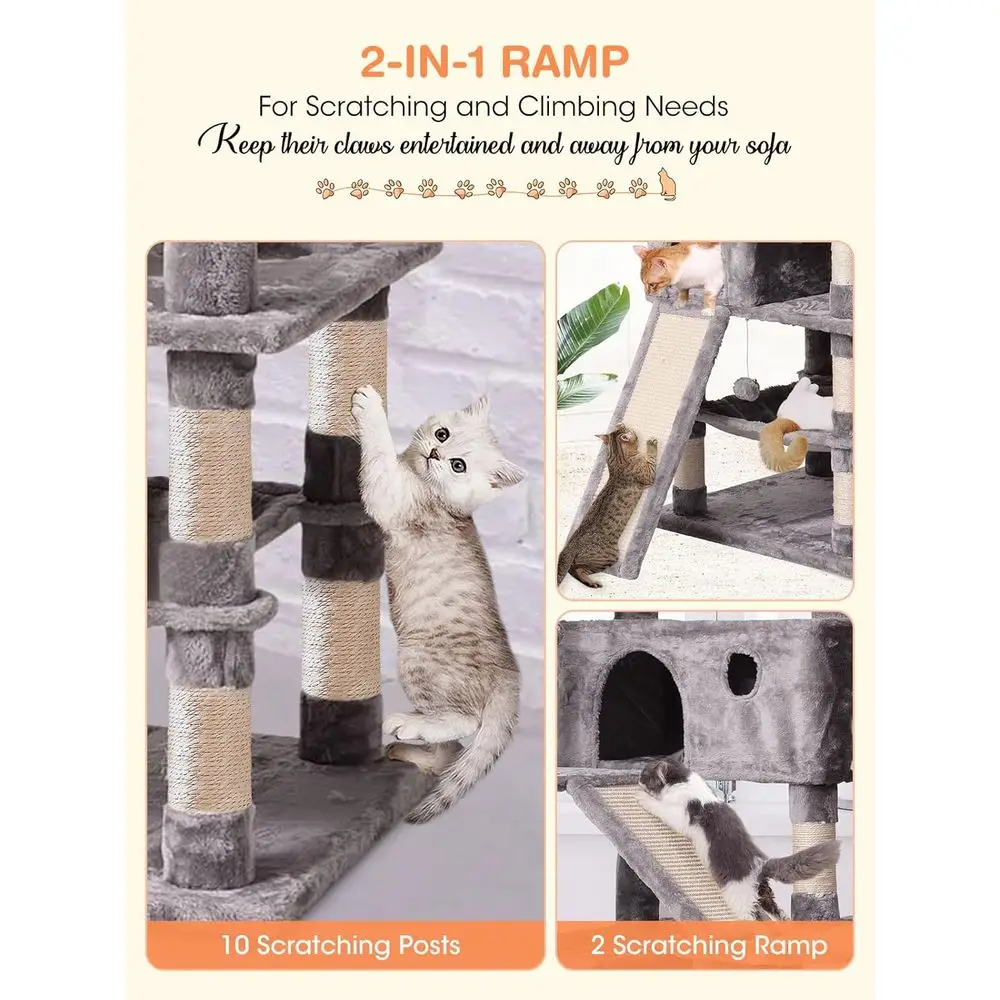 Многоуровневый кошачий комплек – обзор и цена Cat Scratching Post