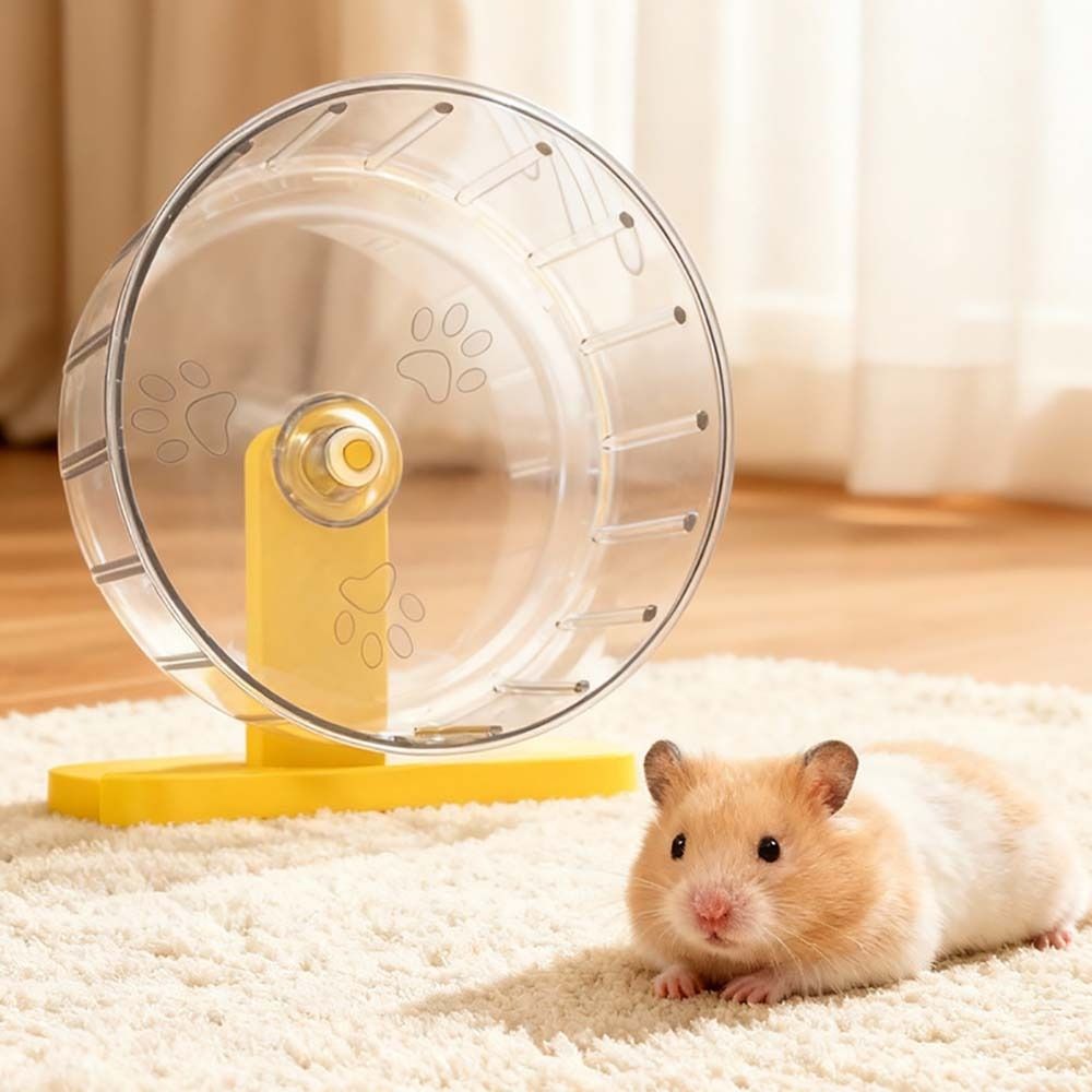Бесшумное колесо для хомяков,  – обзор и цена Hamster Cage Wheel