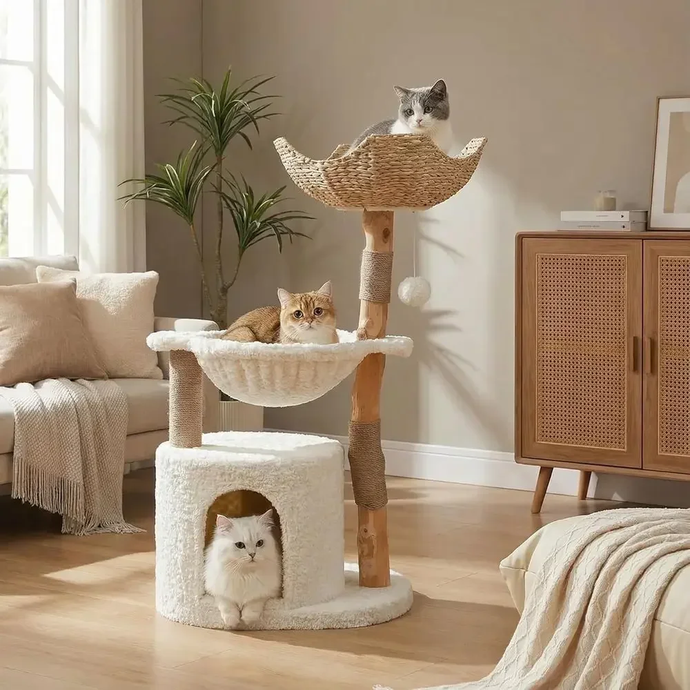 Большое уютное дерево для коше – обзор и цена Cat Scratching Post