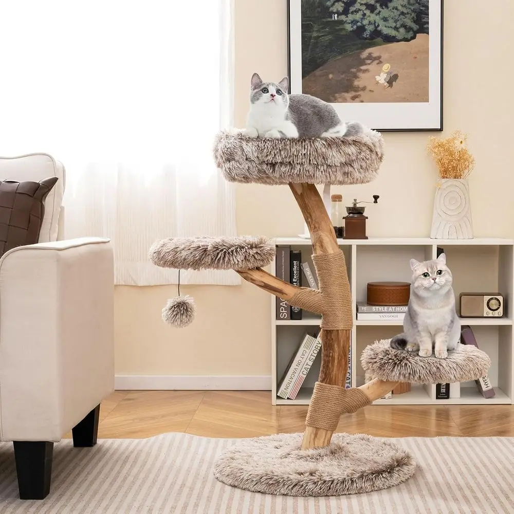 Многоуровневая деревянная лежа – обзор и цена Cat Scratching Post